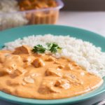 #21 Estrogonofe de frango com arroz branco