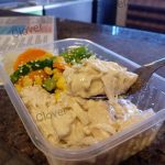 #24 Tiras de Peito de Frango com molho branco e legumes