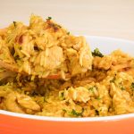 #69 Arroz cremoso com filé de peito grelhado em cubos